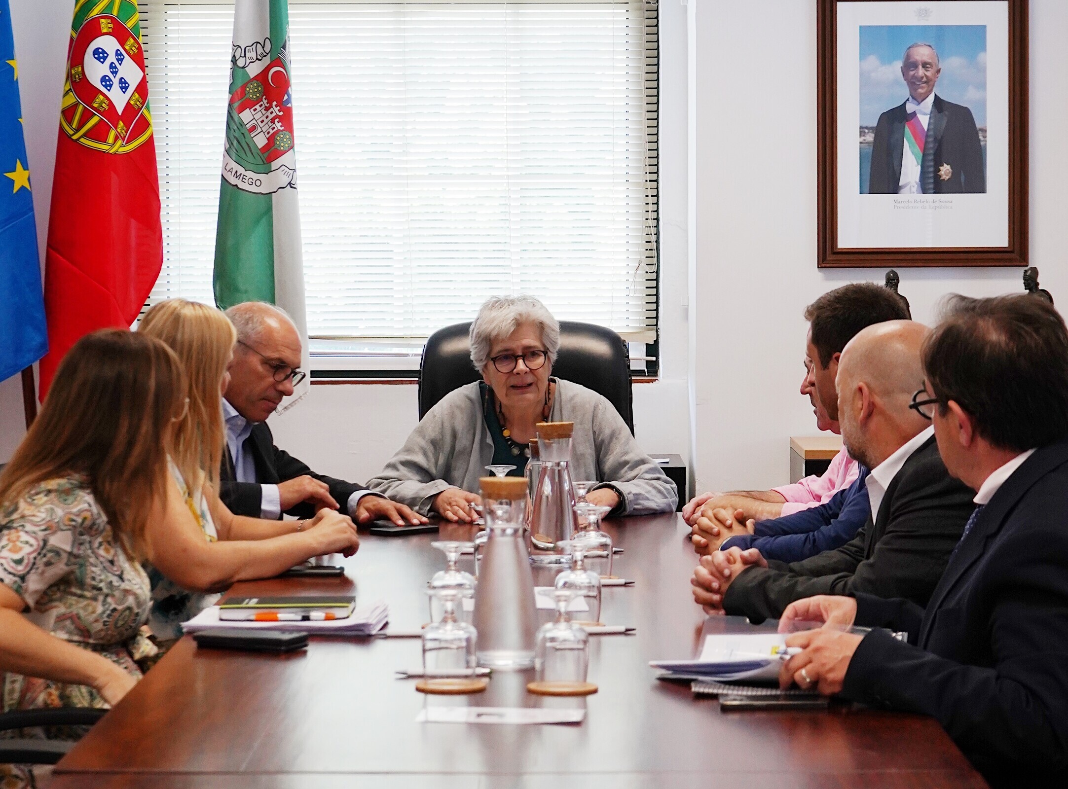 Secretaria de Estado da Cultura, Maria de Lurdes Craveiro, esteve ontem em Lamego
