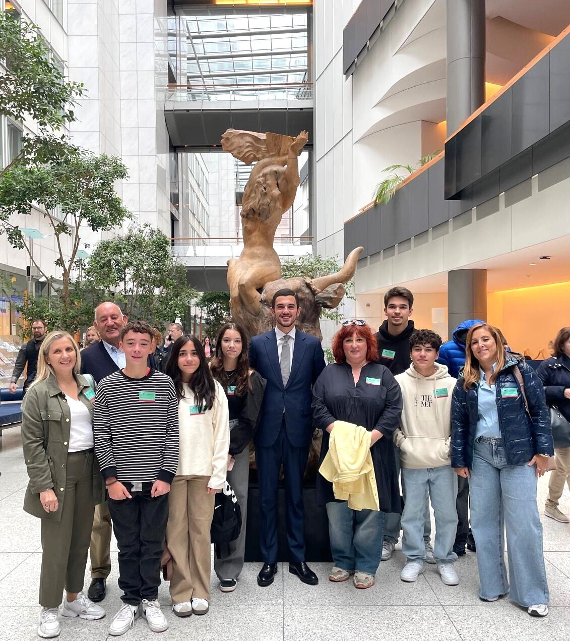 Vencedores do Projeto Jovem Autarca visitam Parlamento Europeu