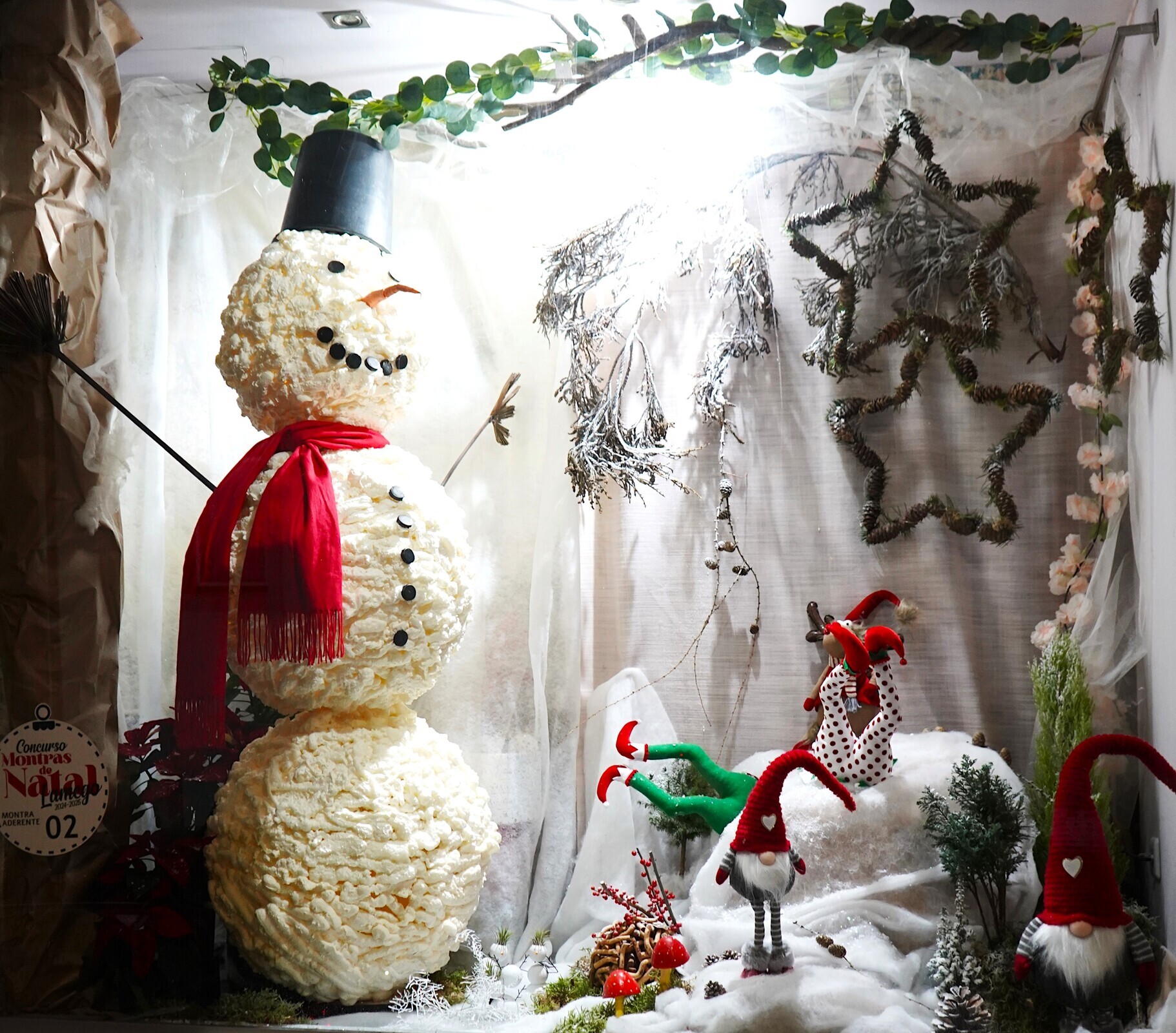 Florista "A Pétala" vence Concurso de Montras de Natal