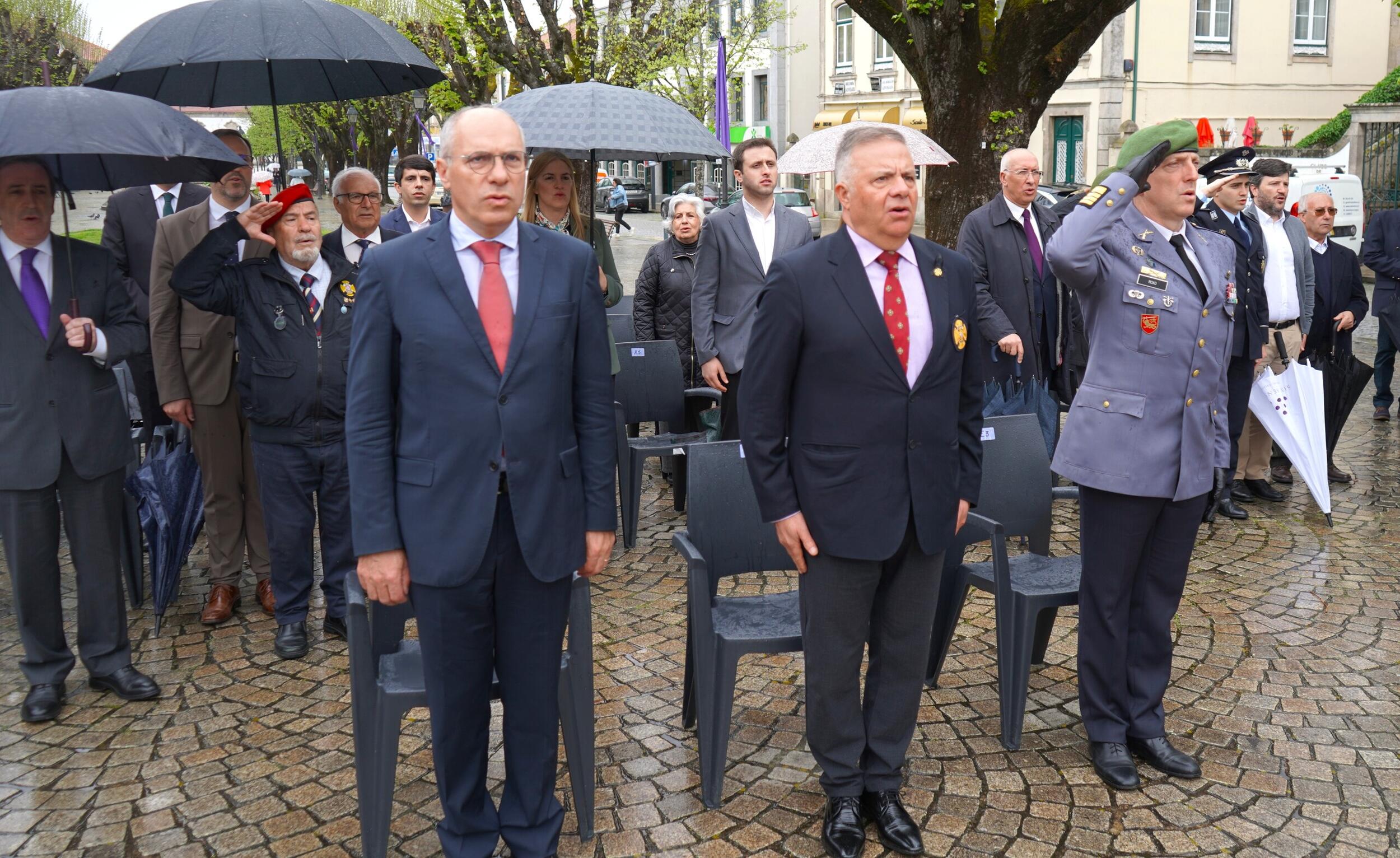 Lamego evoca esforço e dedicação dos antigos combatentes