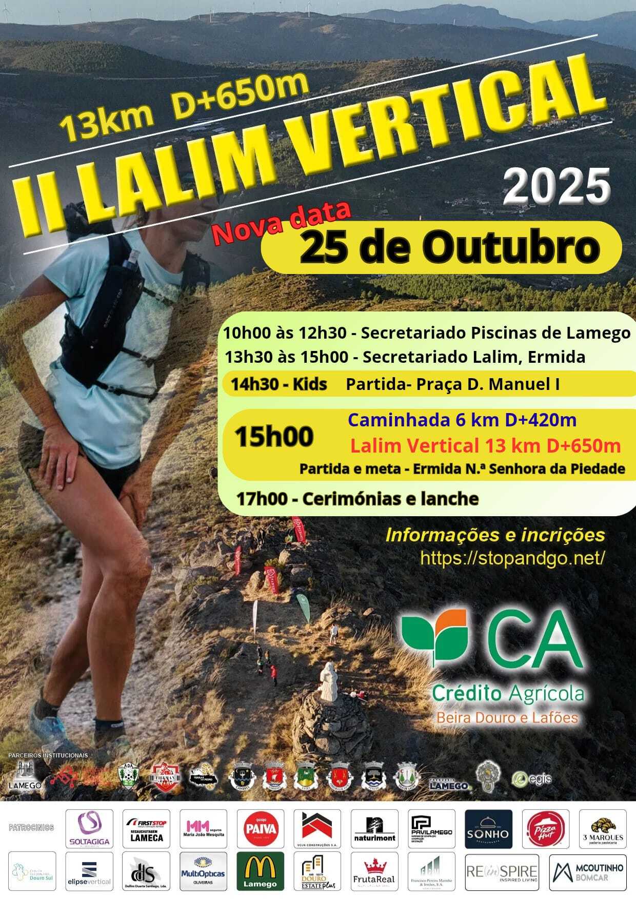 Lalim Vertical adiado para 25 de outubro