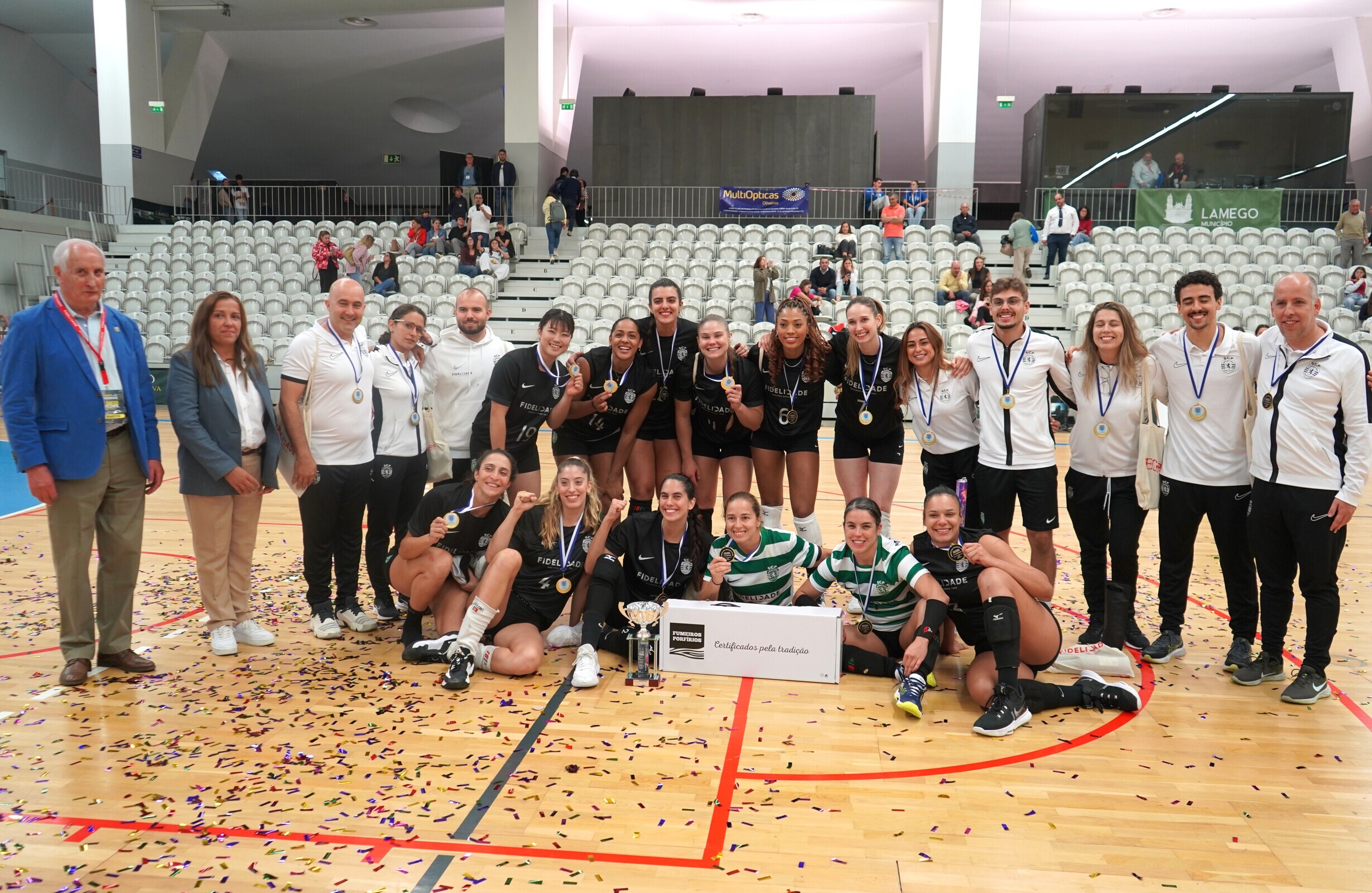 Centro Multiusos acolheu voleibol de alta competição
