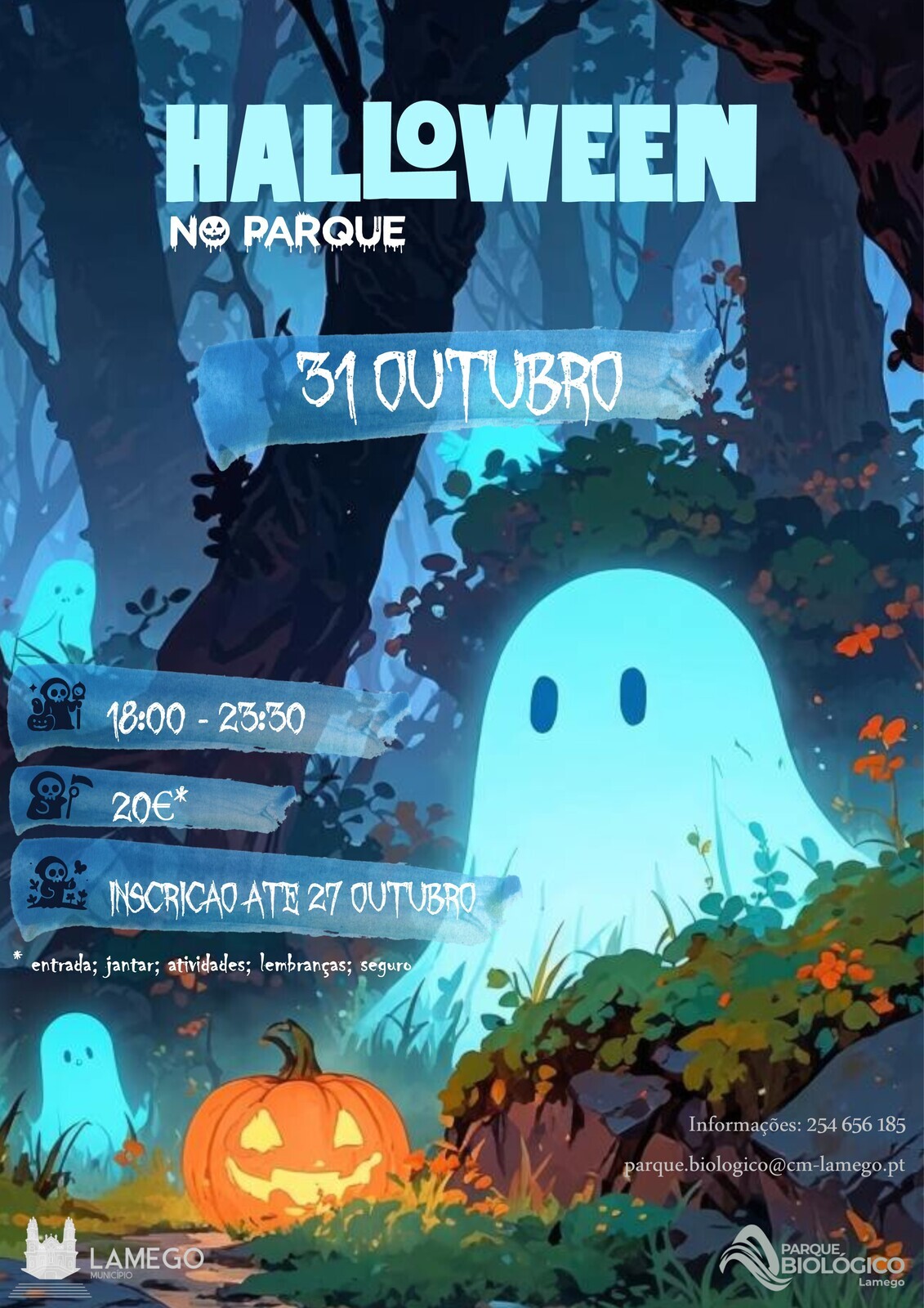 Parque Biológico festeja Halloween no meio da natureza